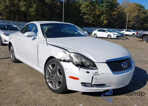 2007 Lexus Sc 430 z USA, uszkodzony, nr VIN JTHFN45Y879014086